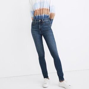 Madewell Cashmere blend 10" High-Rise‎ Skinny Jeans Heatrich Denim Edition 26